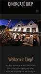 Mobile Screenshot of dinercafediep.nl
